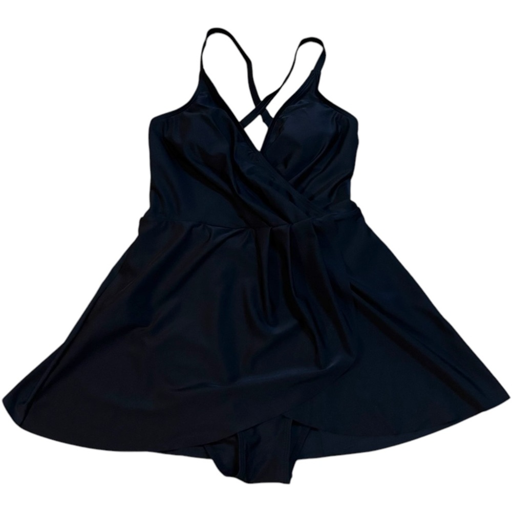 New Small Black Swim Dress